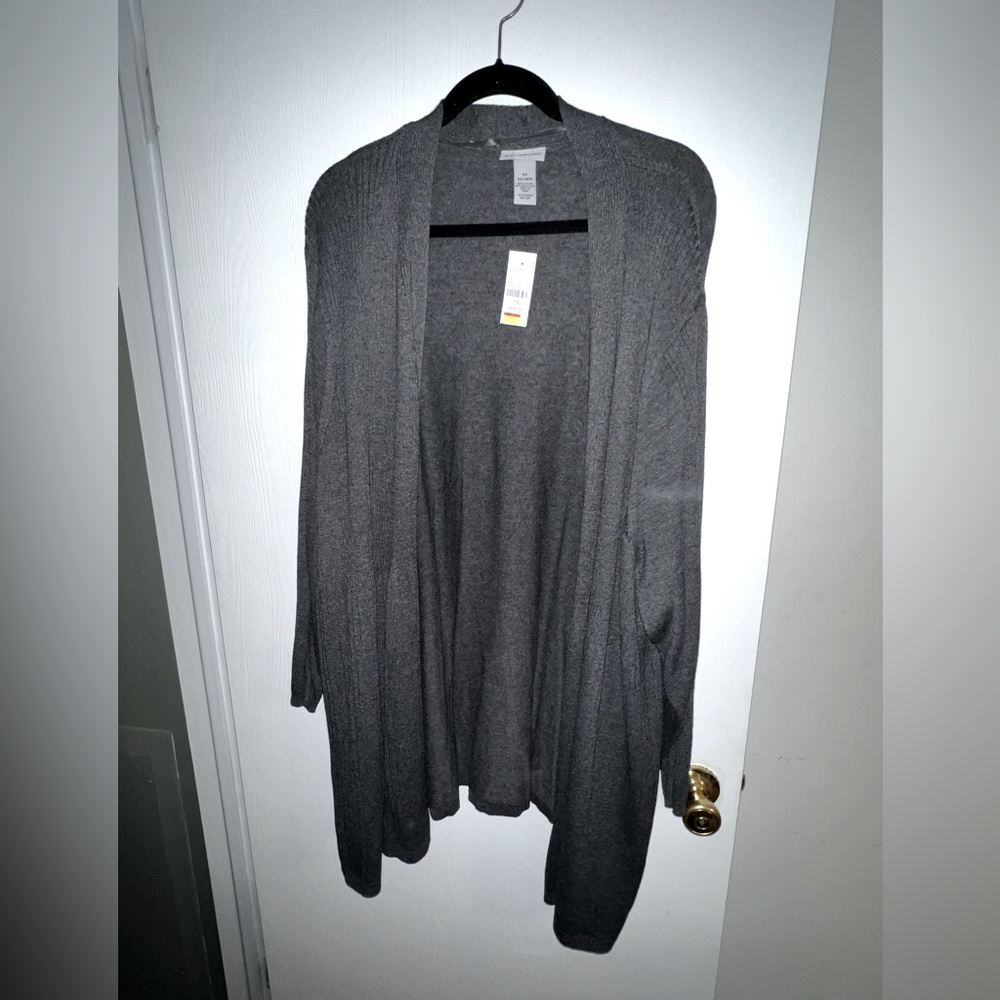 Open cardigan